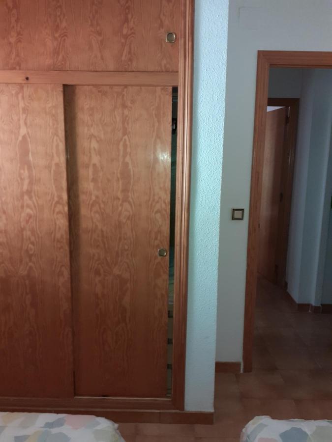 Apartamento Santa Pola, En Playa Del Tamarit Con Piscina. Luaran gambar