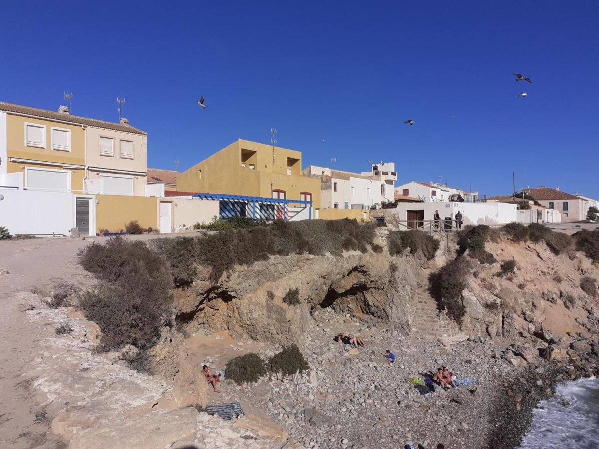 Apartamento Santa Pola, En Playa Del Tamarit Con Piscina. Luaran gambar