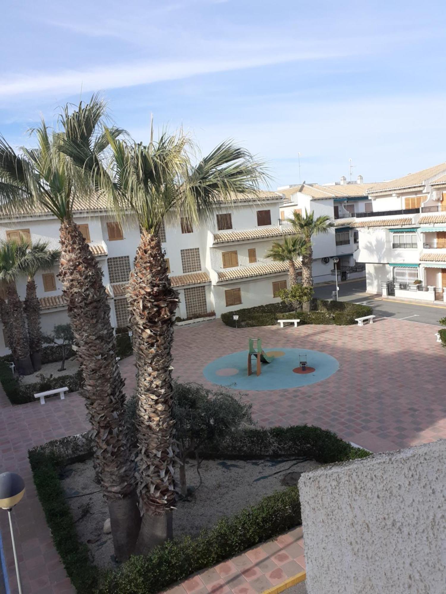 Apartamento Santa Pola, En Playa Del Tamarit Con Piscina. Luaran gambar