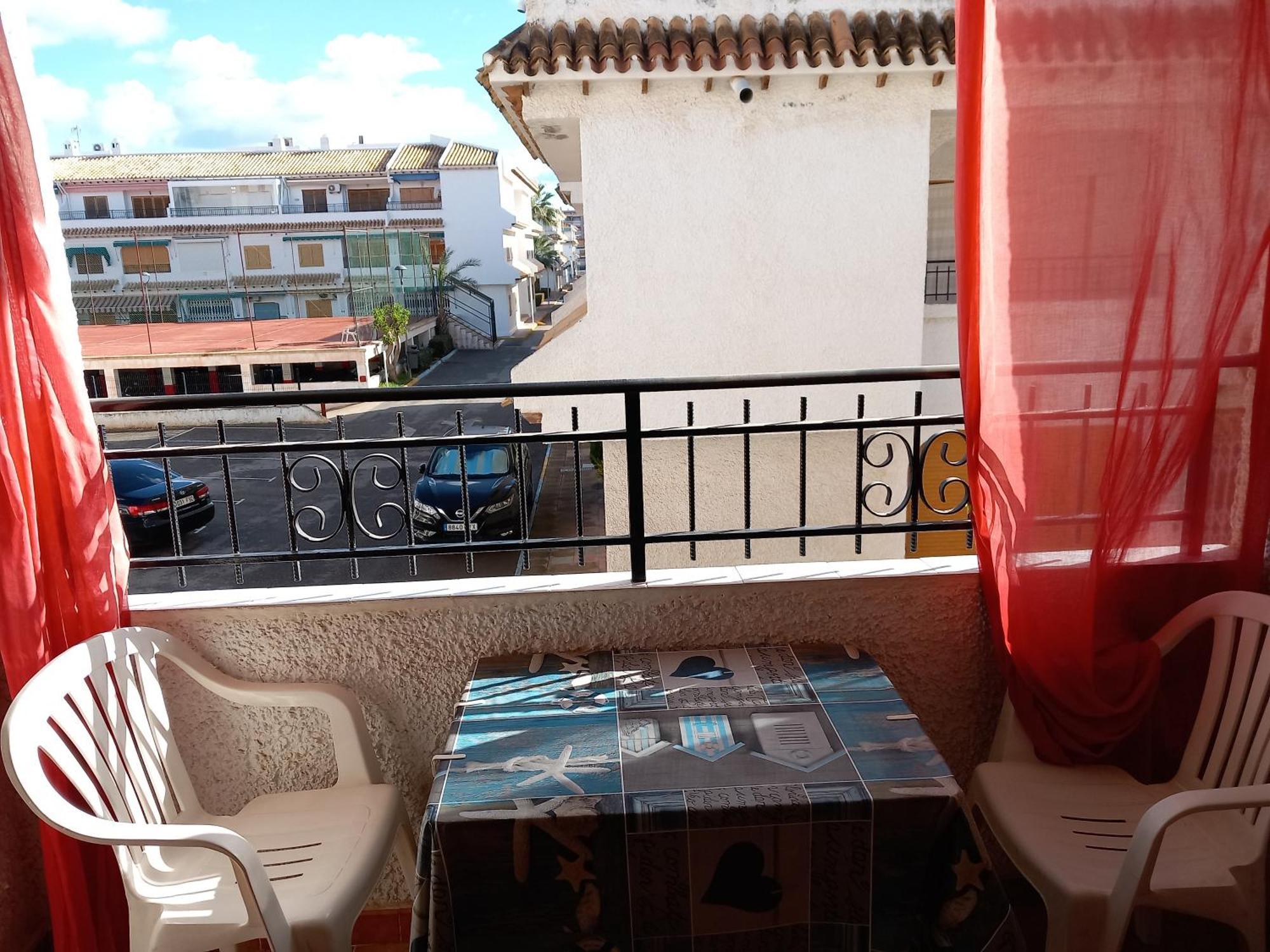 Apartamento Santa Pola, En Playa Del Tamarit Con Piscina. Luaran gambar